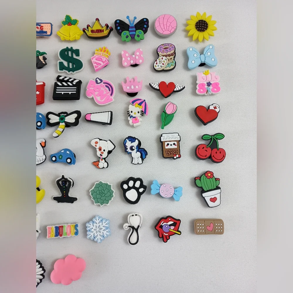 73 PC Lot of Croc Charms - Picture 4 of 7